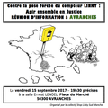 réunion publique contre les compteurs Linky à Avranches - vendredi 15 septembre 2017