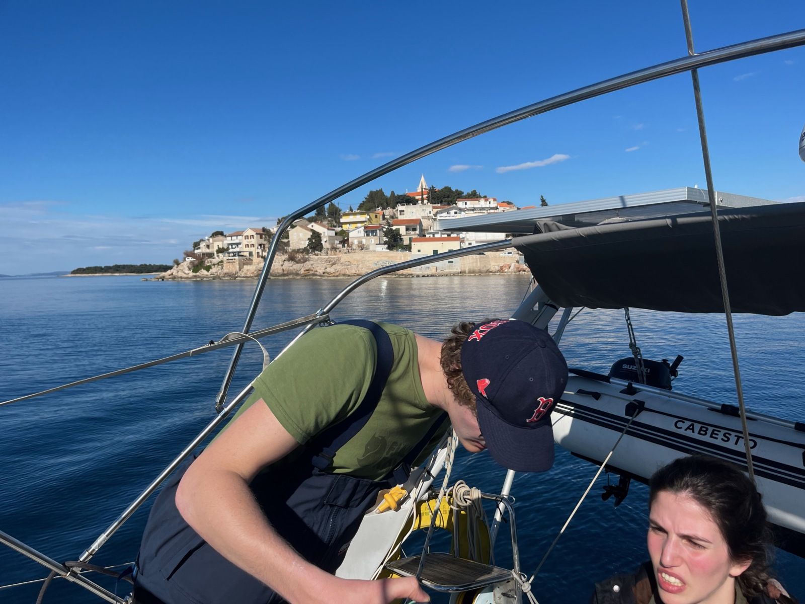 Départ du port de Primosten, dimanche 18 février 2024