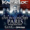 KAMELOT / GUS G. / KOBRA AND THE LOTUS @ Paris - 17 Sept 2015 - Live Report / Photos 