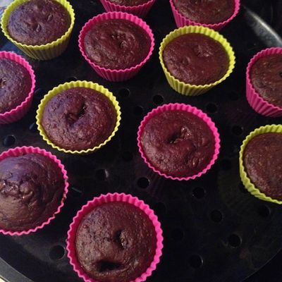muffins au chocolat
