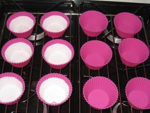 muffins pistaches / chocolat / amandes
