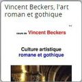 Vincent Beckers art roman et gothique
