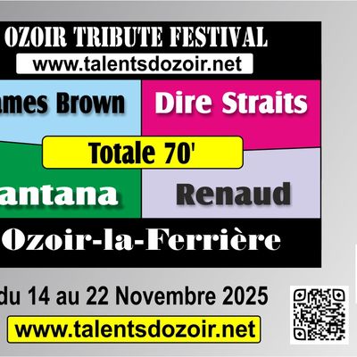 Tribute Festival d'Ozoir 2025 : c'est parti !