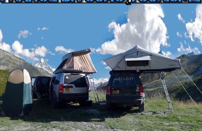 Week-end road trip 4x4 en Suisse, du lac Léman jusqu'au barrage de la Grande Dixence, dans les Alpes.