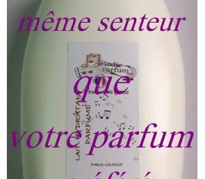 Lait Hydratant Corporel même senteur que votre parfum préféré ...500ml 