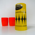 Vintage ... Thermos jaune ALADDIN 