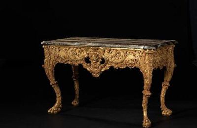 Table de milieu. Paris, époque Régence, vers 1720