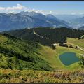 Le lac de l'Airon, Haute-Savoie