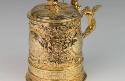Tankard with Biblical Scenes, German, Passau or Ingolstadt, 1569