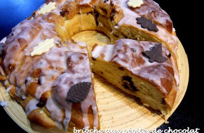 BRIOCHE AUX PÉPITES DE CHOCOLAT