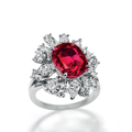 An important ruby and diamond ring, by Meister