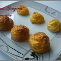 Minis gougères a la mimolette pour l'apéro