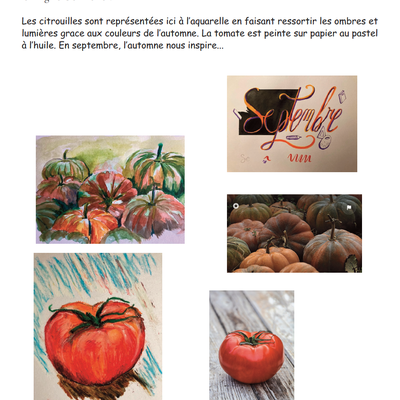 Les légumes et l'automne
