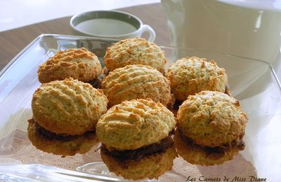 Biscuits sandwich à l'avoine et aux dattes, sans gluten et sans lactose