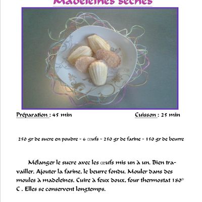 recette du jour