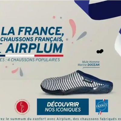 Chaussons populaires : découvrez l'excellence française Airplum