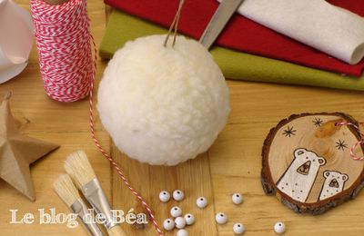 DIY une boule de Noël toute douce