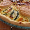 Tarte courgettes chèvre