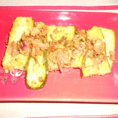 Viva les légumes! Courgettes, à la chermoula