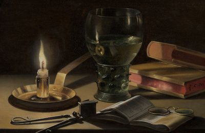 Pieter Claesz, Still Life with Lighted Candle, 1627