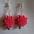 Boucles d'oreilles Fleur