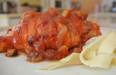 Poulet au prosciutto en sucré salé