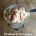 Glace praliné & Gavottes® (sans sorbetière)