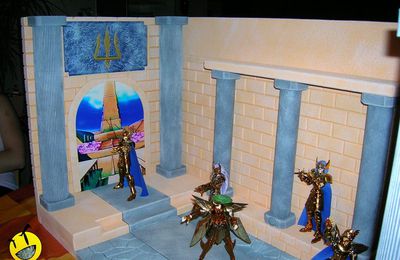 Décors Saint Seiya Myth Cloth Part. 1 : Le temple de Poseidon !