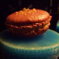 Macaron choco-pistache