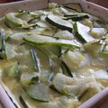 Gratin de courgettes au curry