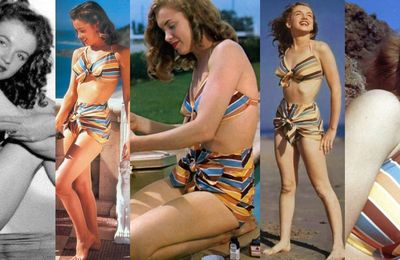 Dressing - Maillot de bain deux pièces rayé de Catalina