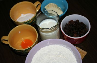 Scones aux raisins (Angleterre)