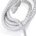 An Impressive Diamond 'Serpenti' Necklace, Bulgari