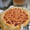 TARTE AUX FRAMBOISES