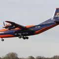 Aéroport: Toulouse-Blagnac(TLS-LFBO): Cavok Air: Antonov An-12BK: UR-CNN: MSN:7345004.Arrived this morning in TOULOUSE (FRANCE) 