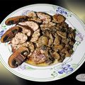 Ris de veau aux champignons