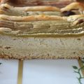 Tarte à la rhubarbe et fromage frais