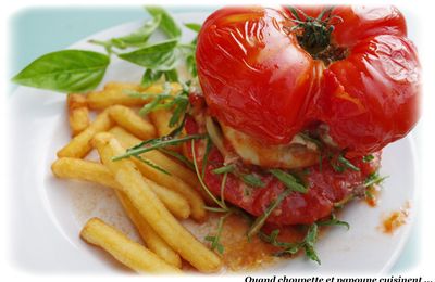 BURGERS LEGERS DE TOMATE AU BOEUF