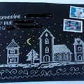 Echange d'enveloppe brodée - la reprise