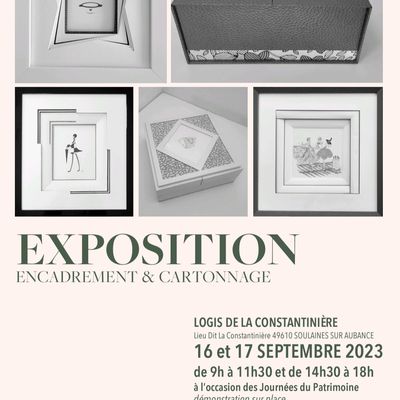 L'exposition de CréA'telier c'est ce Week End !