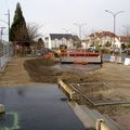 Actualité du 29 novembre 2008 : les travaux de la gare à Franconville 