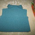 expliquation de mon pull bleu taille 4 ans mixte