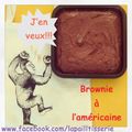 Un classique: le brownie à l'américaine