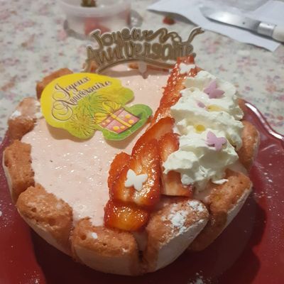 Charlotte aux fraises 