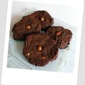 Les cookies au chocolat à bas IG 