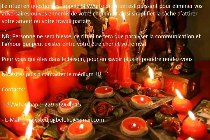 VRAI TEMOIGNAGE SUR LE RITUELS DE RETOUR AMOUREUX  +22996964915