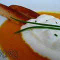 SOUPE COURGE ET LiVAROT