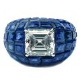 VAN CLEEF & ARPELS. Diamond & Sapphire Rings at M. Khordipour