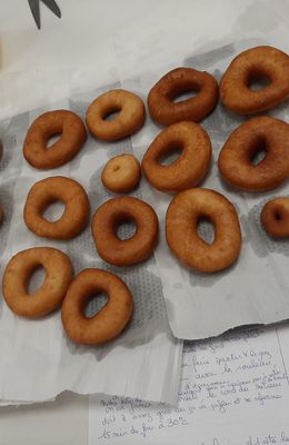 La recette des donuts d'homer sur un atelier sweet délice à albi