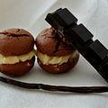 Whoopies pies choco-vanille